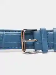 Синий кожаный ремешок для Apple Watch