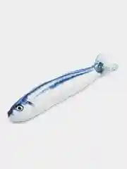 Синий игрушка для кошки с кошачьей мятой, в виде рыбы