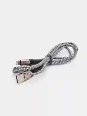 Серый usb кабель Earldom  Type C /  iPhone