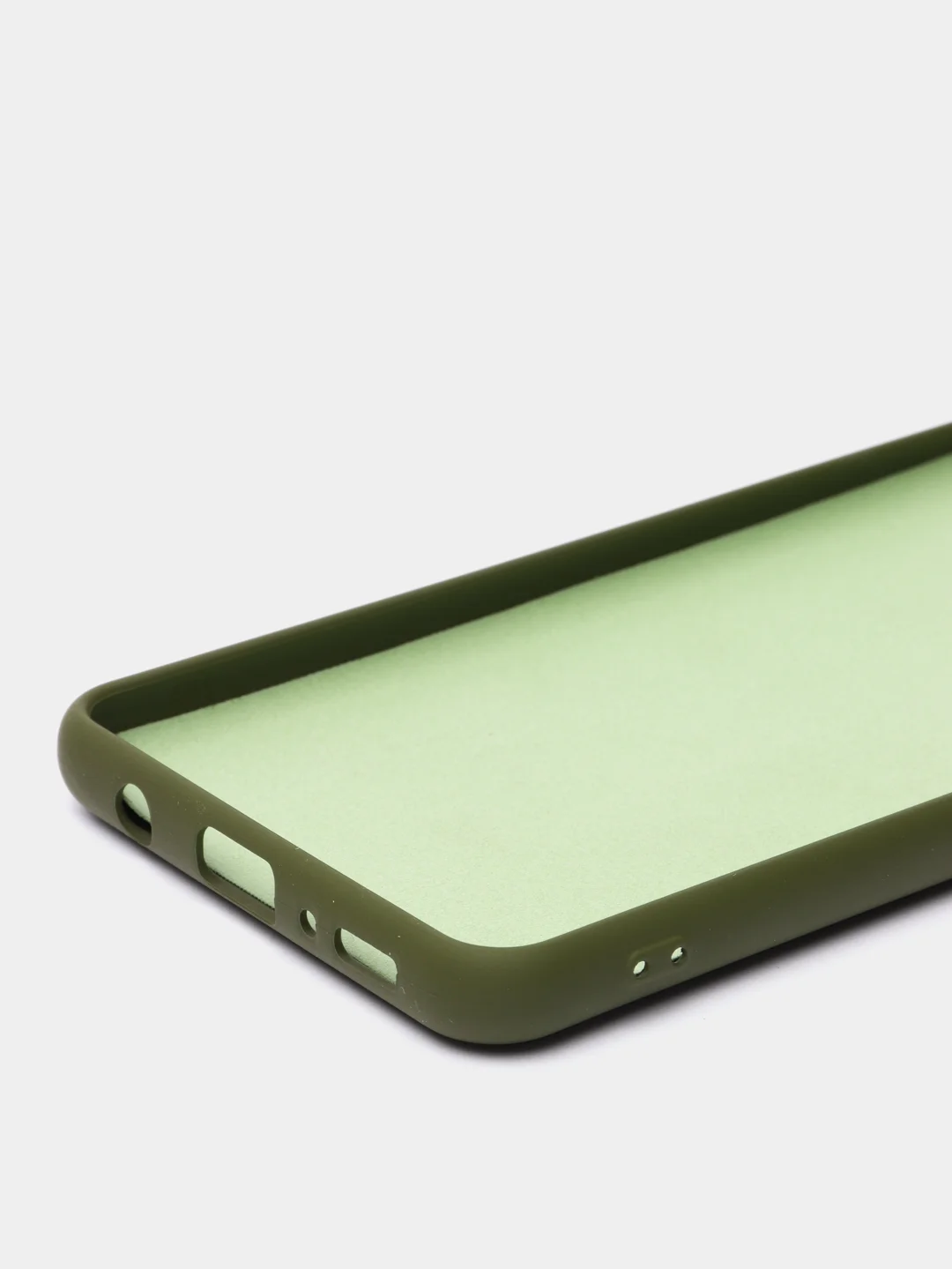 Лесной зеленый чехол Samsung Galaxy A31, Самсунг Галакси А31 силиконовый Silicone Cover