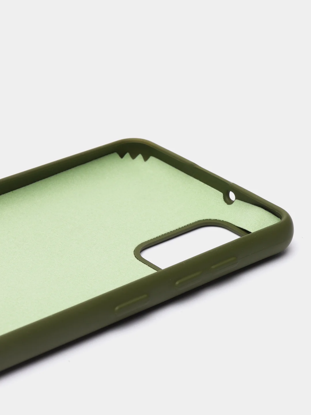 Лесной зеленый чехол Samsung Galaxy A31, Самсунг Галакси А31 силиконовый Silicone Cover