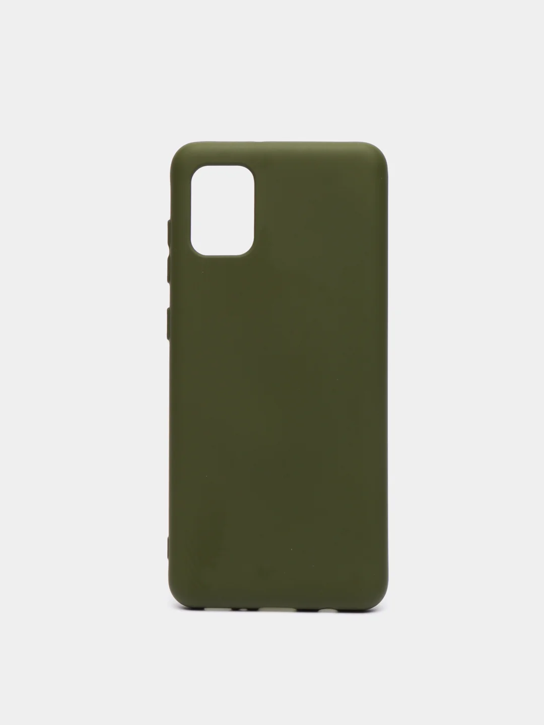 Лесной зеленый чехол Samsung Galaxy A31, Самсунг Галакси А31 силиконовый Silicone Cover