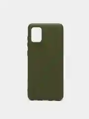 Лесной зеленый чехол Samsung Galaxy A31, Самсунг Галакси А31 силиконовый Silicone Cover