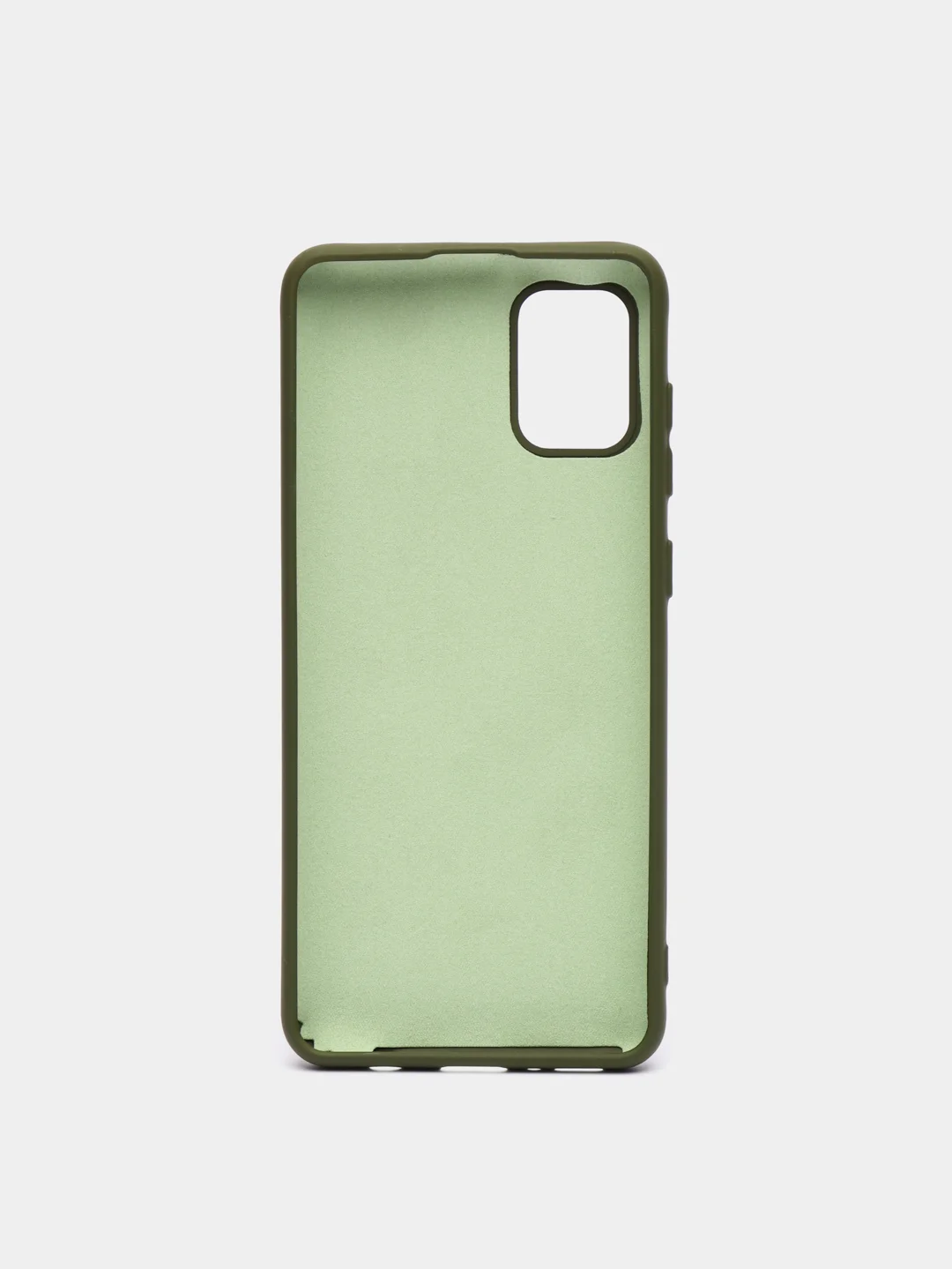 Лесной зеленый чехол Samsung Galaxy A31, Самсунг Галакси А31 силиконовый Silicone Cover