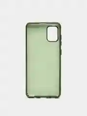 Лесной зеленый чехол Samsung Galaxy A31, Самсунг Галакси А31 силиконовый Silicone Cover