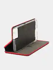 Красный чехол-книжка для Honor X8 4G (Хонор Х8 / Хонор Икс 8)