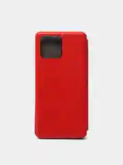 Красный чехол-книжка для Honor X8 4G (Хонор Х8 / Хонор Икс 8)