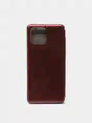 Бордовый чехол-книжка для Honor X8 4G (Хонор Х8 / Хонор Икс 8)