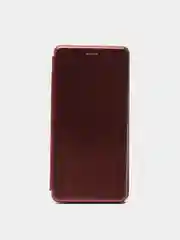 Бордовый чехол-книжка для Honor X8 4G (Хонор Х8 / Хонор Икс 8)