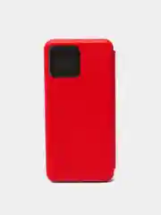 Красный чехол книжка для Honor X8 с функцией подставки