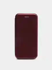 Бордовый чехол книжка ZTE Blade L9