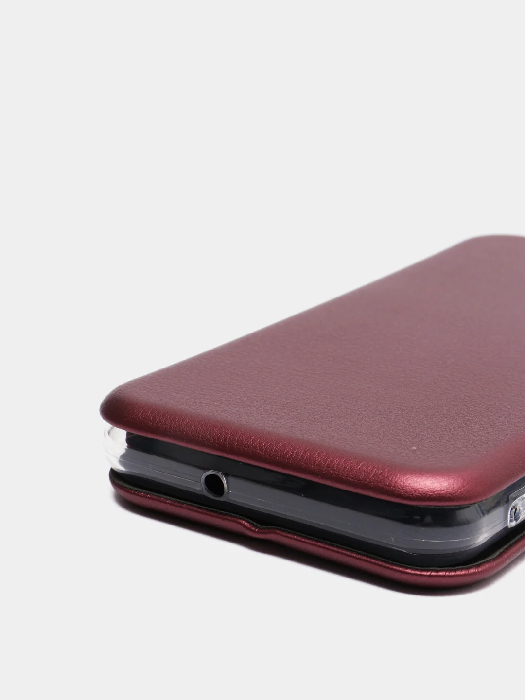 Бордовый чехол книжка ZTE Blade L9