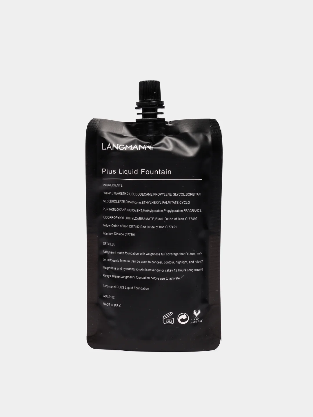 Тональный крем для лица LANGMANNI Foundation Professional 100 ml