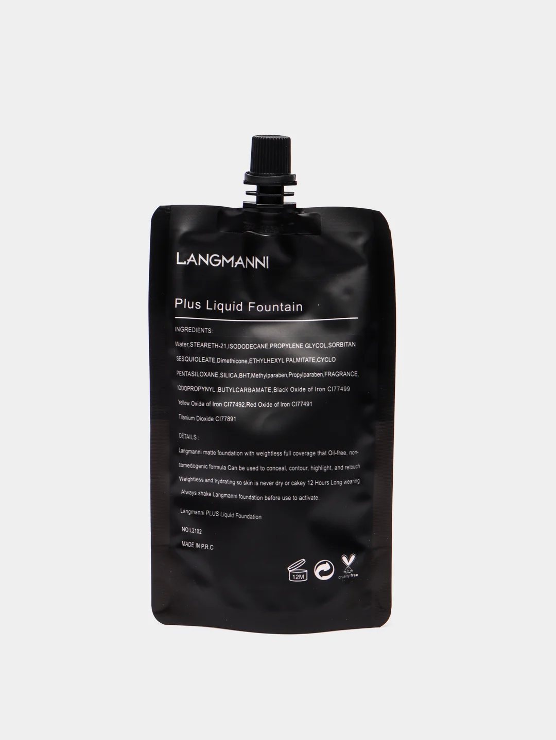 Тональный крем для лица LANGMANNI Foundation Professional 100 ml