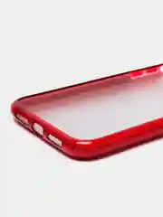 Красный чехол блестящий для iPhone XR, накладка c блестками