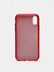Красный чехол блестящий для iPhone XR, накладка c блестками