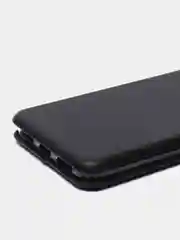 Черный чехол книжка Huawei Y6 2018 / Honor 7C / 7A Pro / Y6 Prime (Хуавей Хонор 7С / 7А Про)