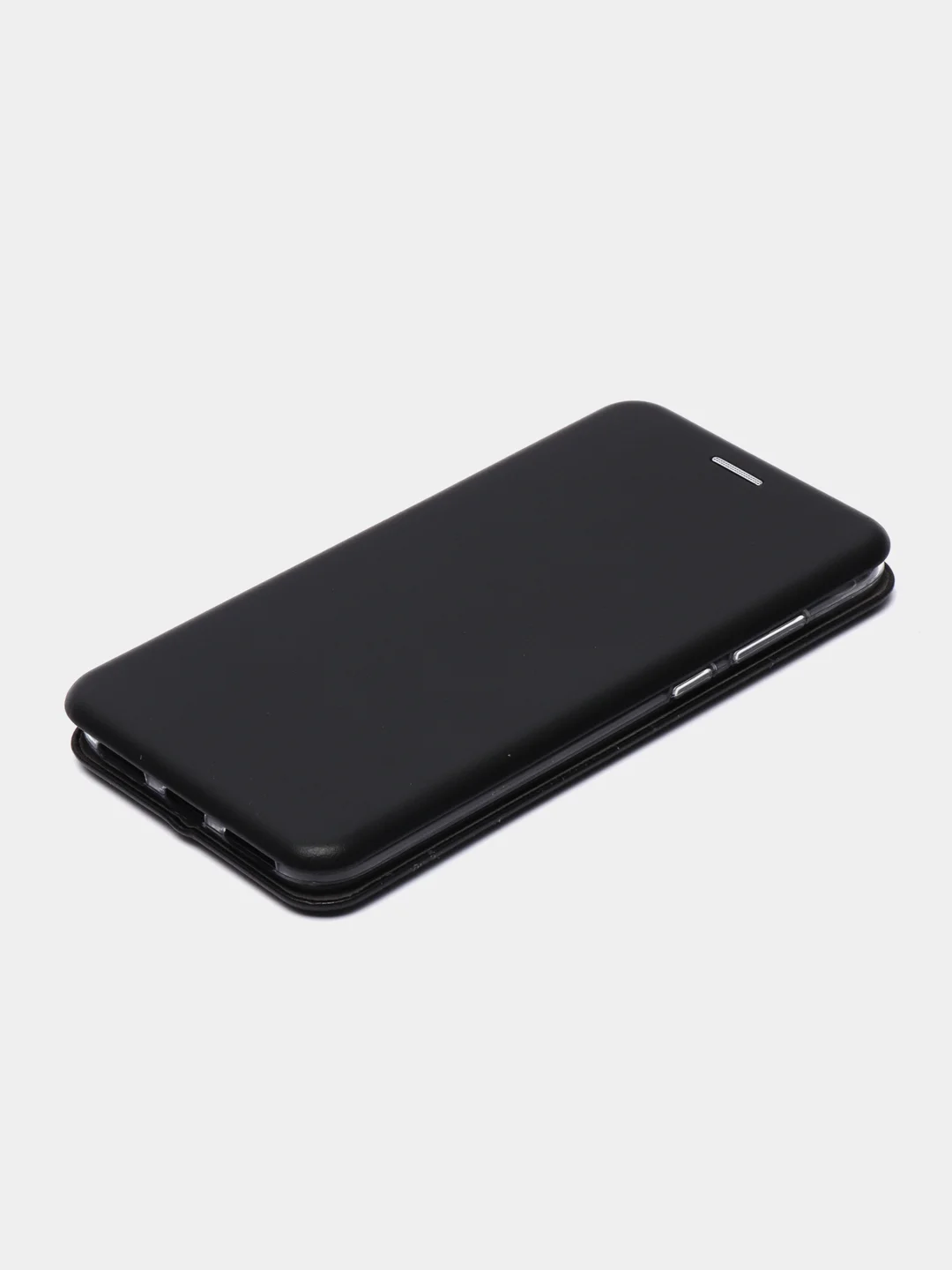 Черный чехол книжка Huawei Y6 2018 / Honor 7C / 7A Pro / Y6 Prime (Хуавей Хонор 7С / 7А Про)