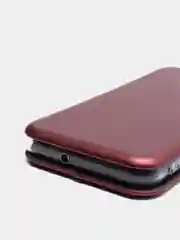 Бордовый чехол-книжка для ZTE Blade A31 Lite