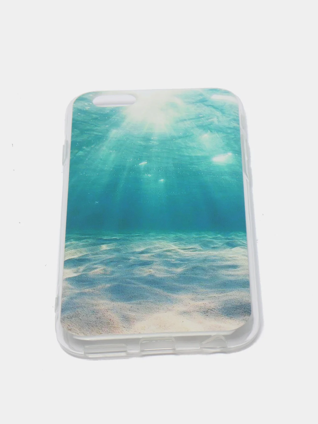 Тёмно-бирюзовый чехол с рисунком силиконовый для iPhone 6 6s 7 8 X XR XS 11 12 13 pro, Айфон
