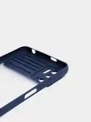 Темно-синий чехол с раздвижным окном для защиты камеры POCO M3 PRO / NOTE 10T