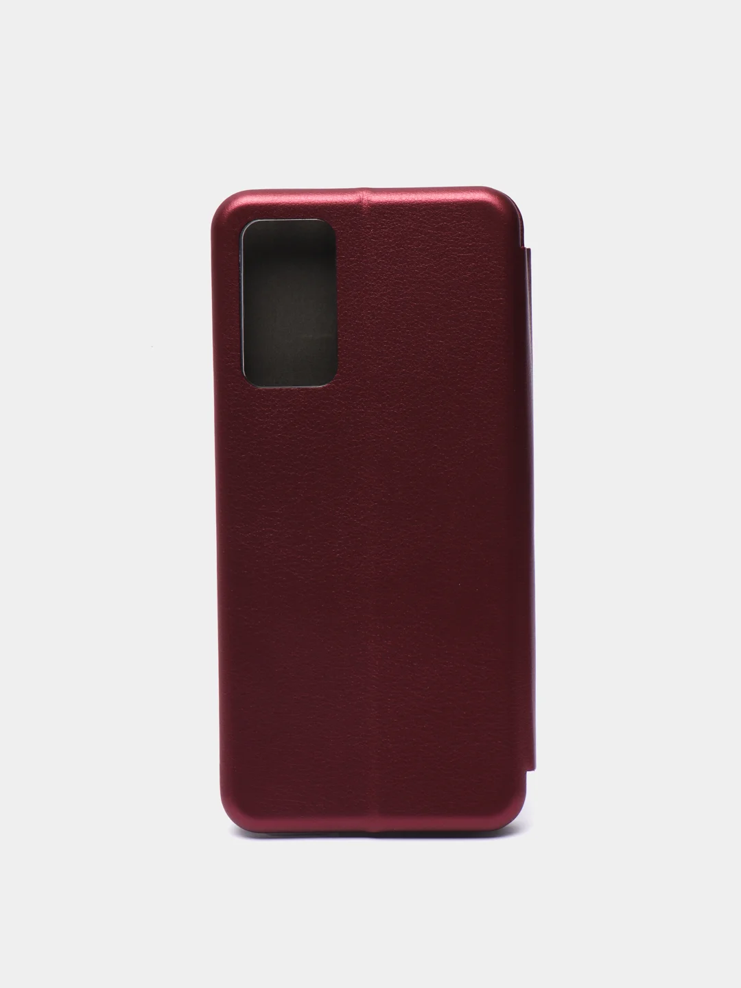 Багровый чехол-книжка для Xiaomi Redmi Note 11 PRO, Note 11 5G, силиконовый