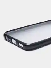 Угольный чехол блестящий Samsung Galaxy A03 Core, накладка с блёстками