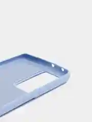 Лавандовый чехол для Samsung S21 Ultra с защитой камеры и бархатом внутри