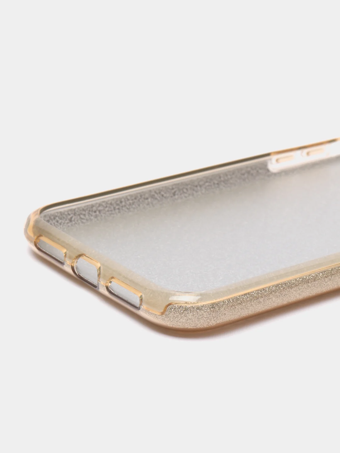 Золотой чехол блестящий для iPhone XR, накладка c блестками