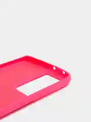 Фуксия чехол для Samsung S21 Ultra с защитой камеры и бархатом внутри