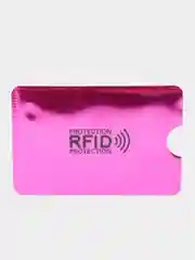 Розовый чехол для банковских карт АнтиВор RFID