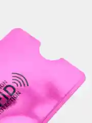 Розовый чехол для банковских карт АнтиВор RFID