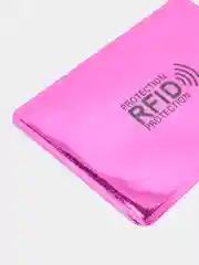 Розовый чехол для банковских карт АнтиВор RFID
