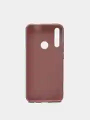 Бежевый чехол для Huawei P Smart Z/Honor 9X силиконовый матовый однотонный