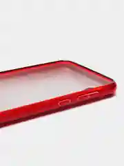 Красный чехол блестящий Samsung Galaxy A03 Core, накладка с блёстками