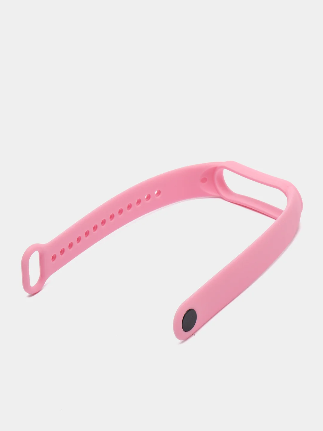 Розовый ремешки для Xiaomi Mi Band 3 и Mi Band 4 силиконовые