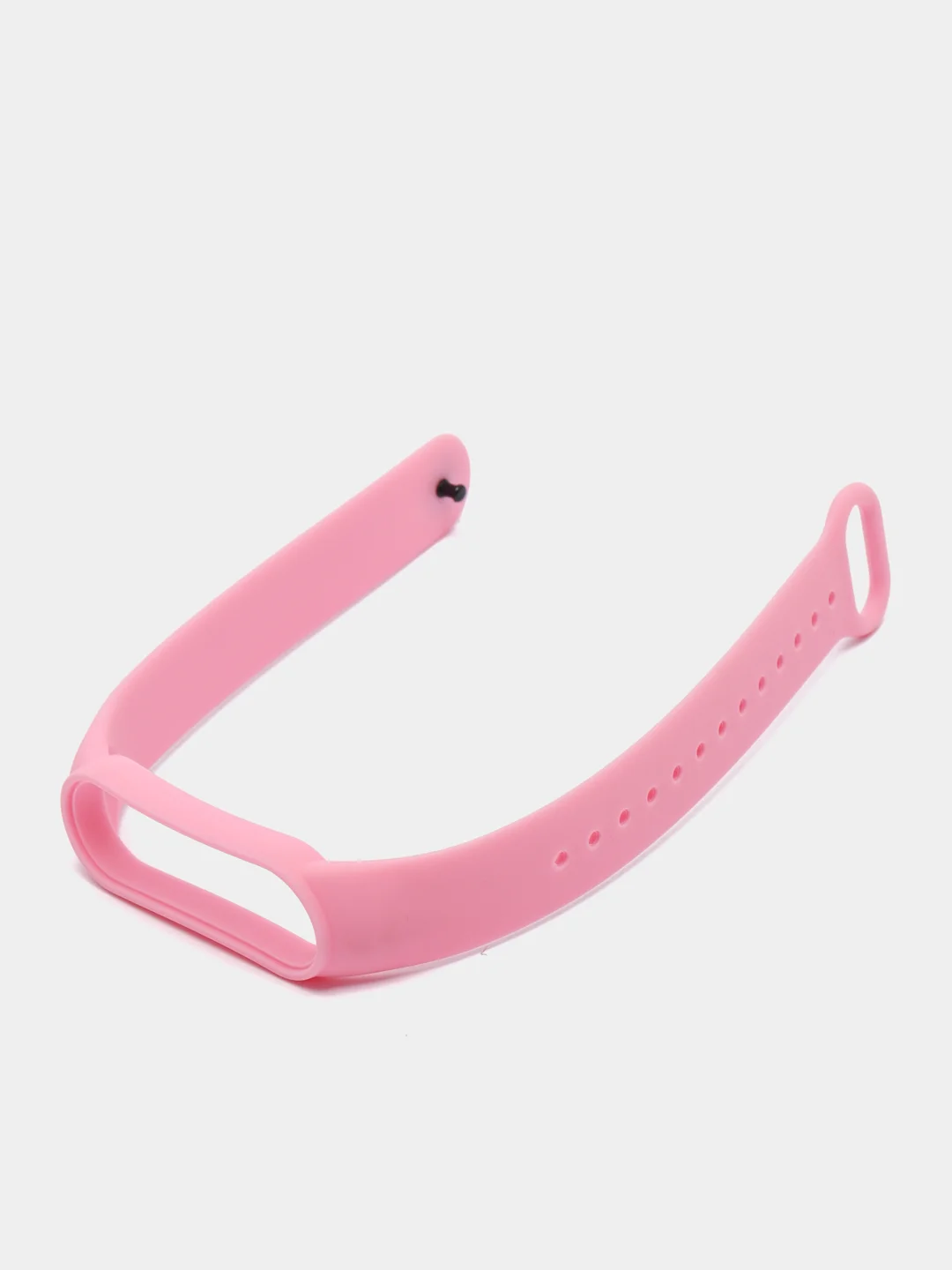 Розовый ремешки для Xiaomi Mi Band 3 и Mi Band 4 силиконовые