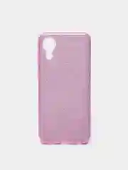Лавандовый чехол блестящий Samsung Galaxy A03 Core, накладка с блёстками