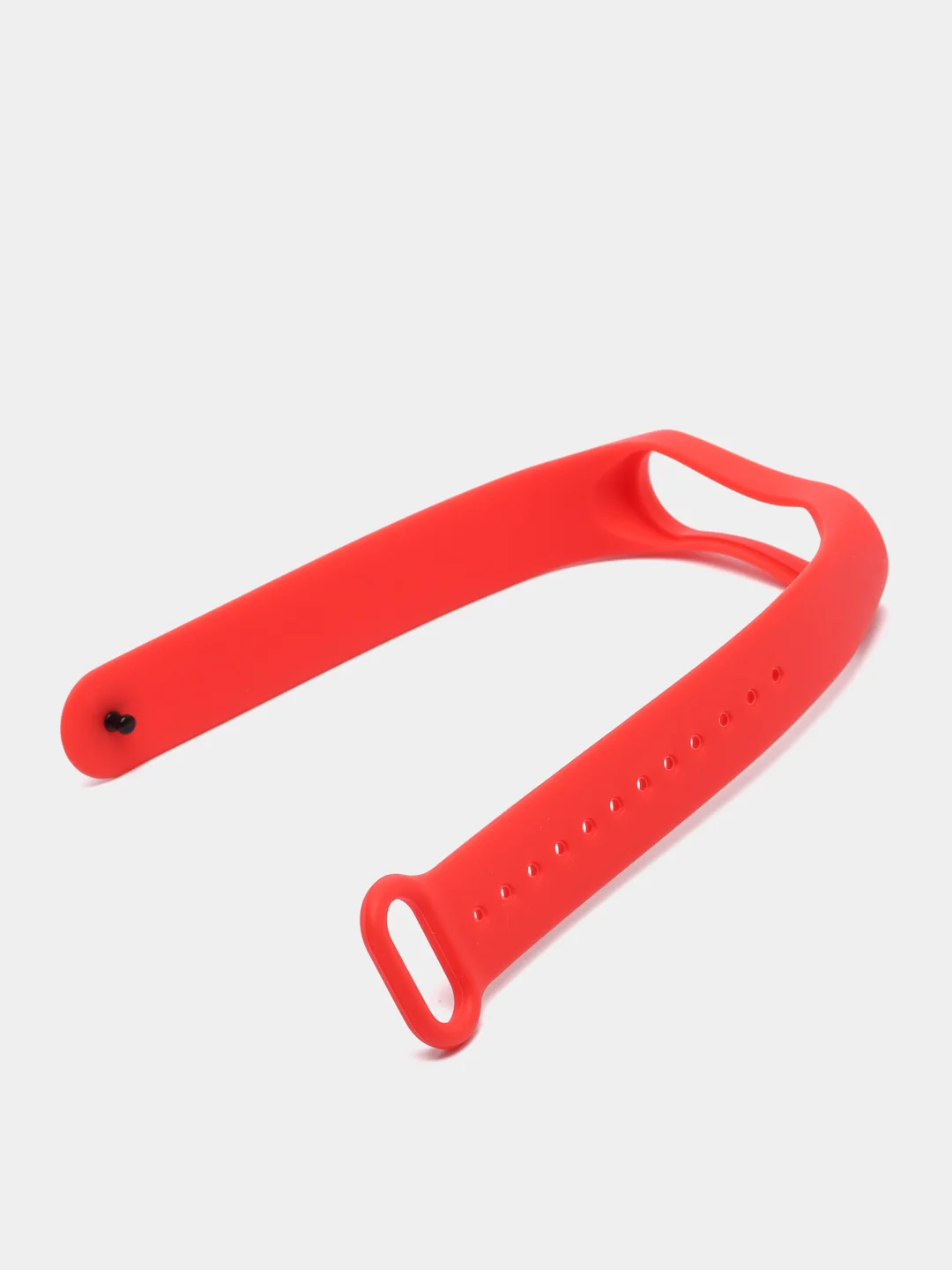 Красный ремешки для Xiaomi Mi Band 3 и Mi Band 4 силиконовые