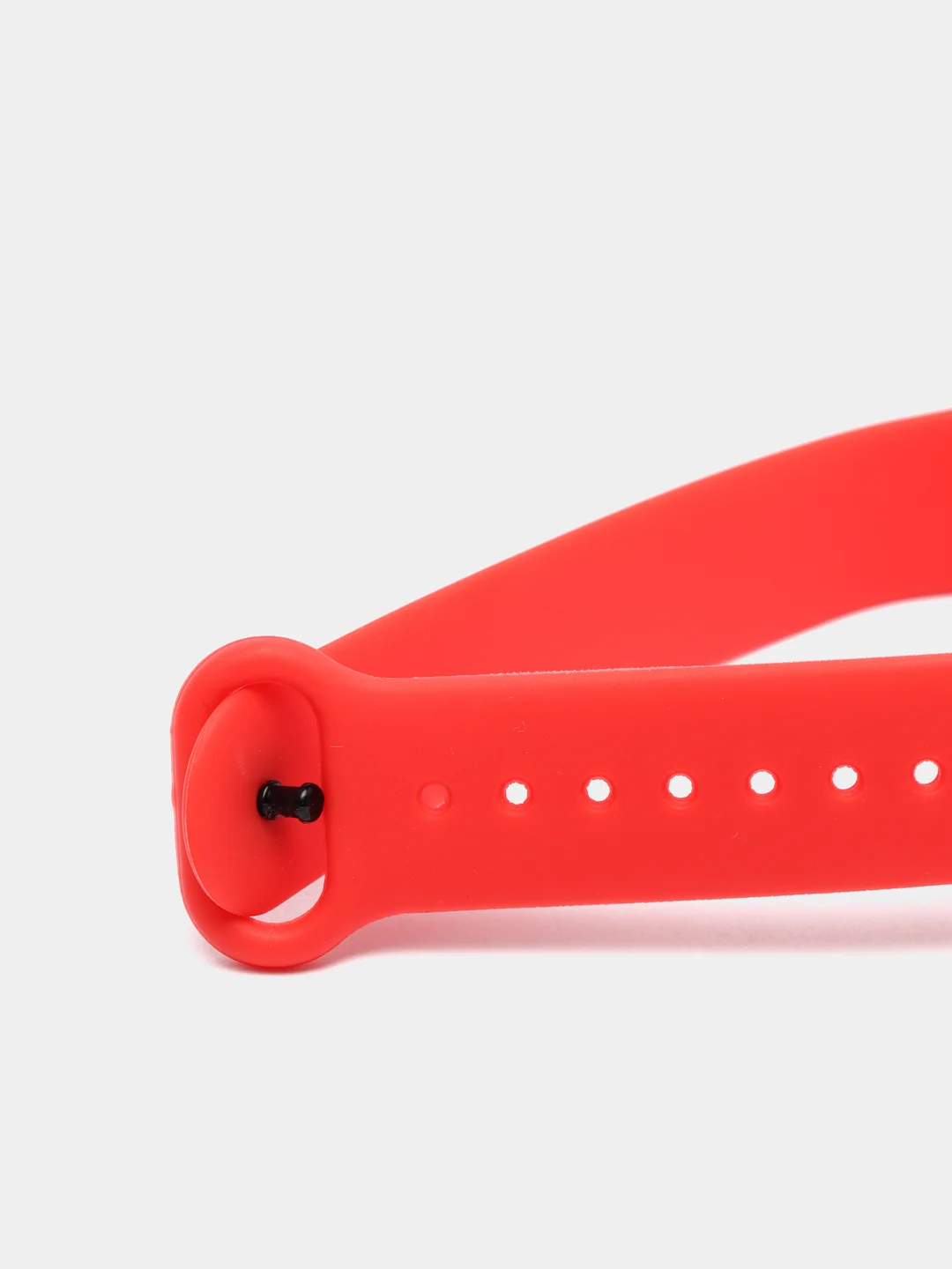 Красный ремешки для Xiaomi Mi Band 3 и Mi Band 4 силиконовые