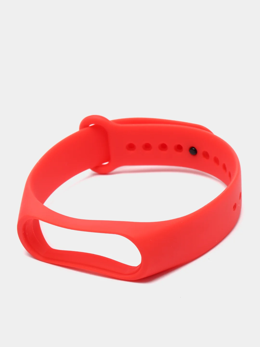 Красный ремешки для Xiaomi Mi Band 3 и Mi Band 4 силиконовые