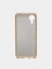 Золотой чехол блестящий Samsung Galaxy A03 Core, накладка с блёстками