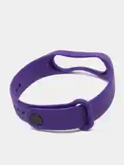 Фиолетовый ремешки для Xiaomi Mi Band 3 и Mi Band 4 силиконовые