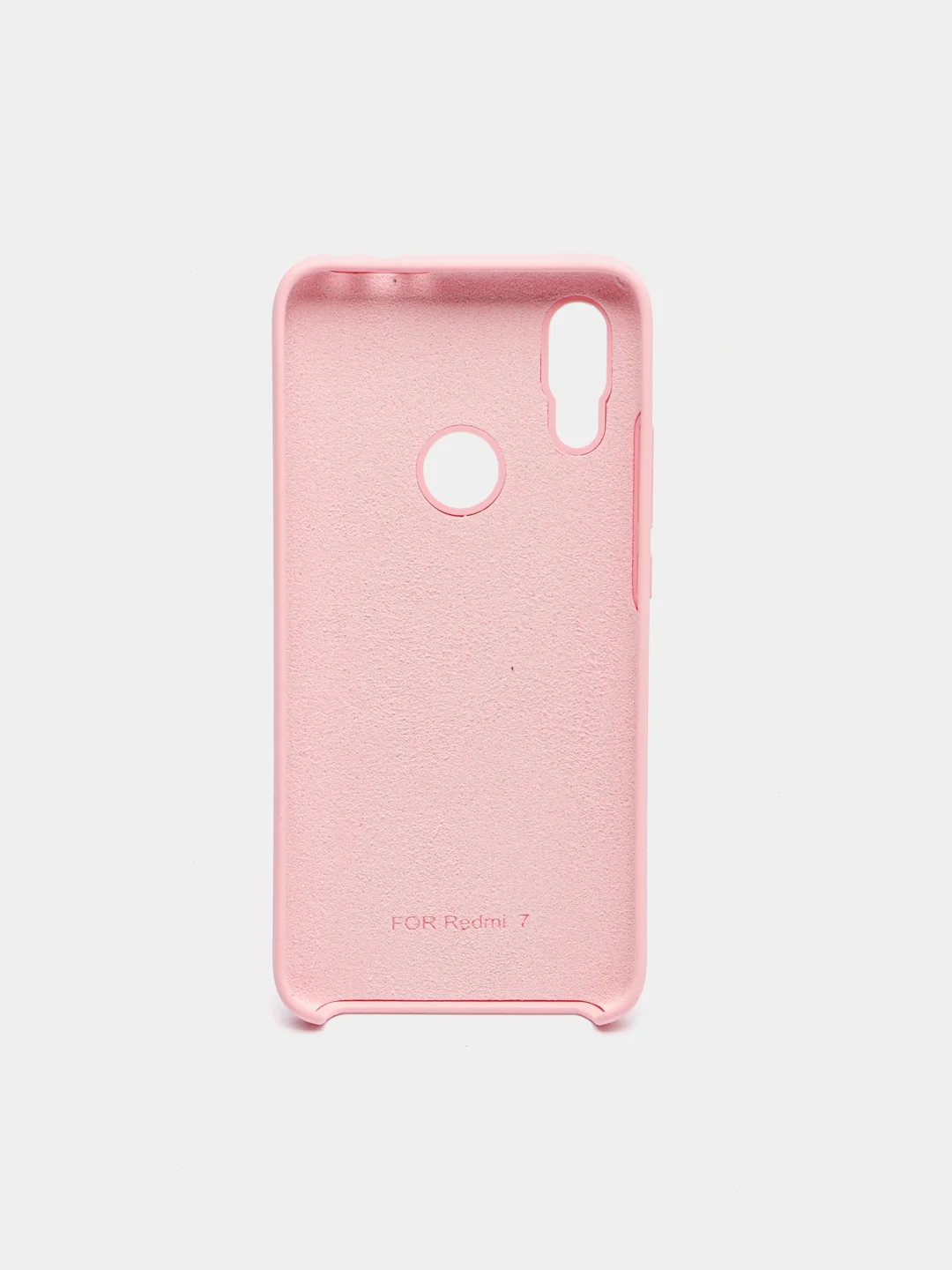 Розовый чехол Xiaomi Redmi 7, Сяоми Редми 7 силиконовый Silicone case