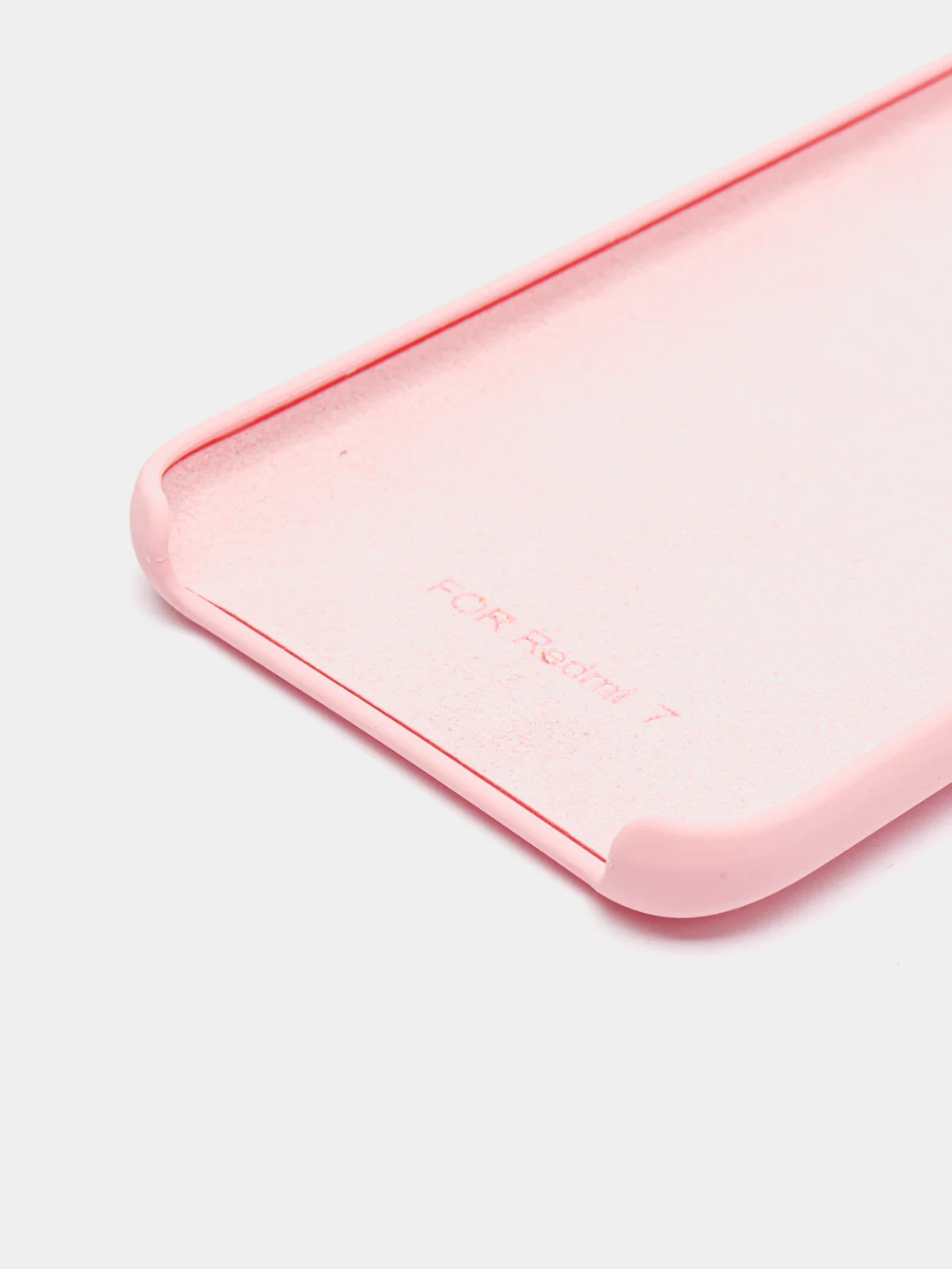 Розовый чехол Xiaomi Redmi 7, Сяоми Редми 7 силиконовый Silicone case