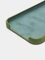 Зеленый чехол Silicone-Case для iPhone 13, 13 Pro, 13 Pro Max