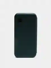Тёмно-зелёный чехол-книжка для ZTE Blade A31 Lite