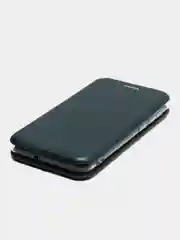 Тёмно-зелёный чехол-книжка для ZTE Blade A31 Lite