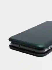 Тёмно-зелёный чехол-книжка для ZTE Blade A31 Lite
