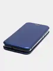 Синий чехол-книжка для ZTE Blade A31 Lite